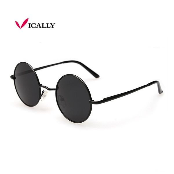 new brand round sunglasses designer polarized men small classic sun glasses retro glasses women driving eyewear metal oculos, White;black
new brand round sunglasses designer polarized men small classic sun glasses retro glasses women driving eyewear metal oculos, White;black