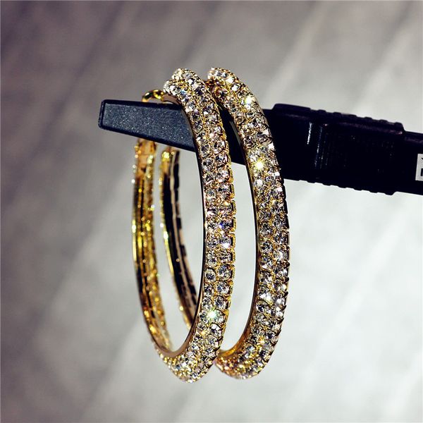 ale new multi layer cubic zircon micro paved full cz hip hop hoop earrings for women korean jewelry, Golden;silver
ale new multi layer cubic zircon micro paved full cz hip hop hoop earrings for women korean jewelry, Golden;silver