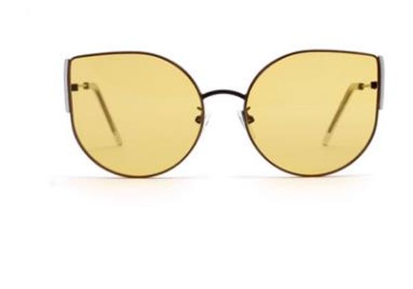 european and american new fashion personality retro metal cat-eye women's high-definition sunglasses women's explosive boutique gl, White;black
european and american new fashion personality retro metal cat-eye women's high-definition sunglasses women's explosive boutique gl, White;black