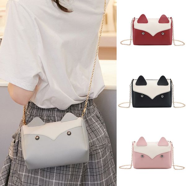 fashion girls leather kitten cute wild shoulder bag small bags for women wild messenger small square bag bolsos para mujer#30
fashion girls leather kitten cute wild shoulder bag small bags for women wild messenger small square bag bolsos para mujer#30