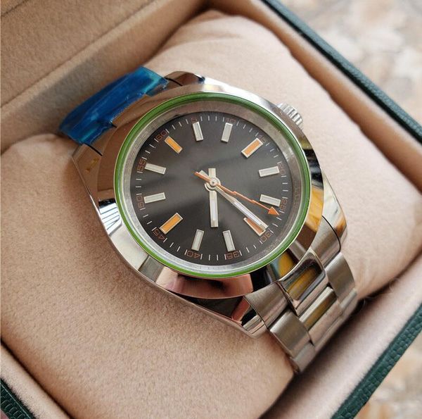 op quality mens women watch 116400 solid stainless steel mens automatic movement 40mm mens designers watches sport clock wholesale, Slivery;brown
op quality mens women watch 116400 solid stainless steel mens automatic movement 40mm mens designers watches sport clock wholesale, Slivery;brown