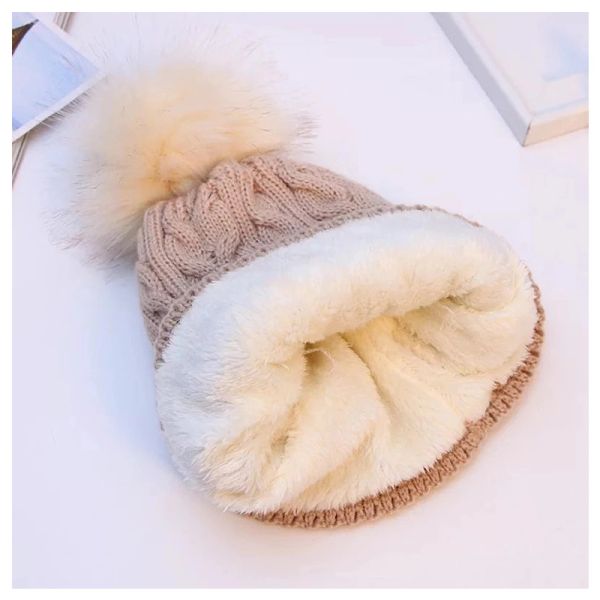 2020 new wholesale winter faux fur knit hat thicken plus velvet beanie with fur pompoms women christmas fashion warm sport caps snapback hat, Blue;gray
2020 new wholesale winter faux fur knit hat thicken plus velvet beanie with fur pompoms women christmas fashion warm sport caps snapback hat, Blue;gray