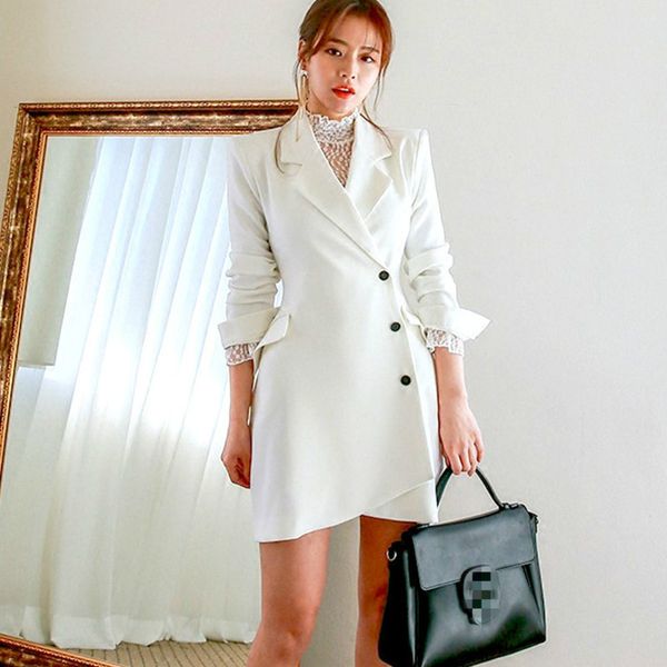 lanmrem 2019 antumn new fashion asymmetry temperment notched neck single-breasted high waist vintage ladies blazer coat ef419, White;black
lanmrem 2019 antumn new fashion asymmetry temperment notched neck single-breasted high waist vintage ladies blazer coat ef419, White;black