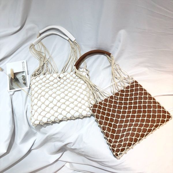 designer casual hollow net flap bag pu leather hollow women shoulder bag hemp rope woven handbag bohemian beach bag lady handbag j190702
designer casual hollow net flap bag pu leather hollow women shoulder bag hemp rope woven handbag bohemian beach bag lady handbag j190702