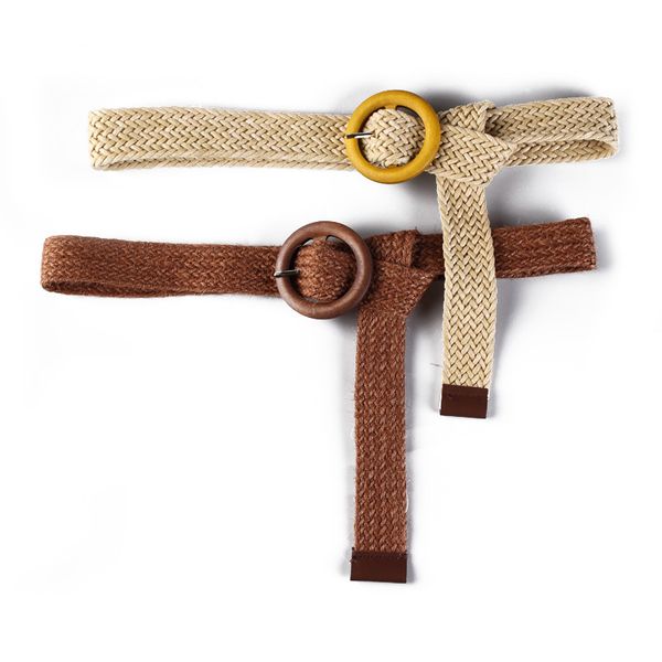 new vintage knitted wax rope wooden bead waist rope women smooth buckle belt woman woven female hand-beaded braided belt bz18, Black;brown
new vintage knitted wax rope wooden bead waist rope women smooth buckle belt woman woven female hand-beaded braided belt bz18, Black;brown