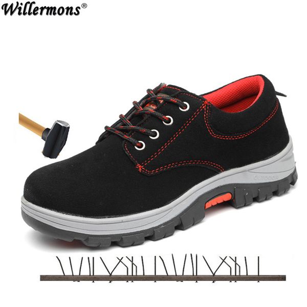 outdoor construction men's steel toe cap anti-slip safety shoes men industrial puncture proof short work boots shoes, Black
outdoor construction men's steel toe cap anti-slip safety shoes men industrial puncture proof short work boots shoes, Black