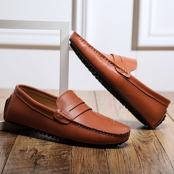 size 38-49 mens flat loafers genuine leather fashion men boat shoes brand male walking driving shoes outdoor car footwear
size 38-49 mens flat loafers genuine leather fashion men boat shoes brand male walking driving shoes outdoor car footwear