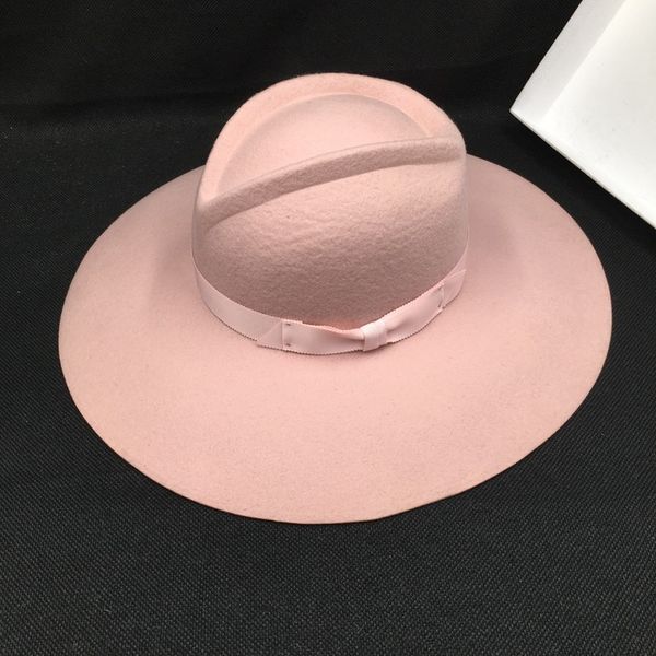 all-match pink women's big eaves woolen cloth special-shaped jazz hat party tide cornice cornice cap tide hat stage cap, Blue;gray
all-match pink women's big eaves woolen cloth special-shaped jazz hat party tide cornice cornice cap tide hat stage cap, Blue;gray