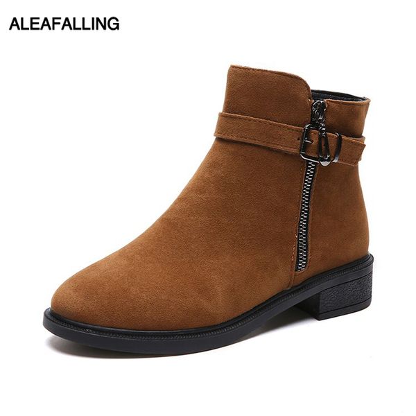 aleafalling women snow boots female mature women ankle warm boots buckle lady shoes classical zip open shoes wbt320, Black
aleafalling women snow boots female mature women ankle warm boots buckle lady shoes classical zip open shoes wbt320, Black