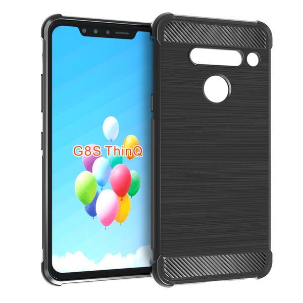 для lg g8s thinq текстура из углеродного волокна ударопрочный защитный чехол slim fit мягкий силиконовый чехол тпу
для lg g8s thinq текстура из углеродного волокна ударопрочный защитный чехол slim fit мягкий силиконовый чехол тпу