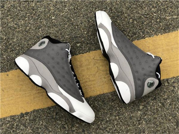 2019 air high 13 atmosphere grey basketball shoes white grey real carbon fiber 414571-016 men sports sneakers with box, Black
2019 air high 13 atmosphere grey basketball shoes white grey real carbon fiber 414571-016 men sports sneakers with box, Black