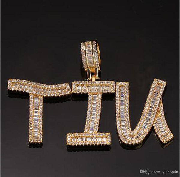 mens 14k gold custom name baguette letter pendant necklace combination letters name pendant 24inch tennis necklaces zirconia jewelry, Silver 
mens 14k gold custom name baguette letter pendant necklace combination letters name pendant 24inch tennis necklaces zirconia jewelry, Silver