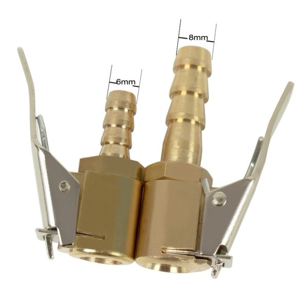 8mm 6mm clamped brass tire air pump chuck tire inflatable valve connector truck car
8mm 6mm clamped brass tire air pump chuck tire inflatable valve connector truck car