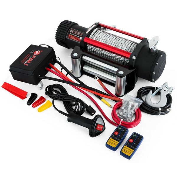 2 pcs motor electric winch rope 12v traction 6123kg 13500lbs boat rope cable winch series wound
2 pcs motor electric winch rope 12v traction 6123kg 13500lbs boat rope cable winch series wound