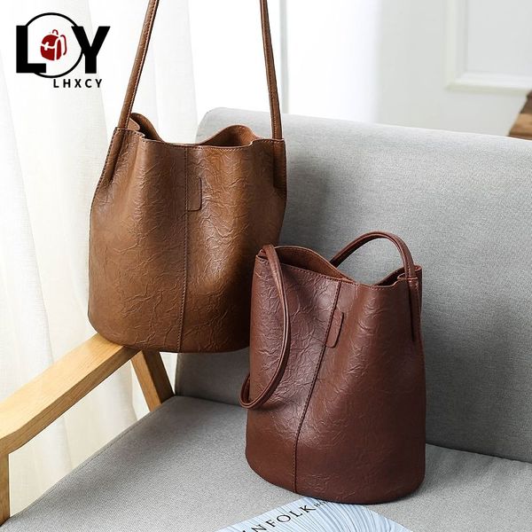 vintage large capacity women's pu leather crossbody multipurpose bucket shoulder bags waterproof totes handbag
vintage large capacity women's pu leather crossbody multipurpose bucket shoulder bags waterproof totes handbag