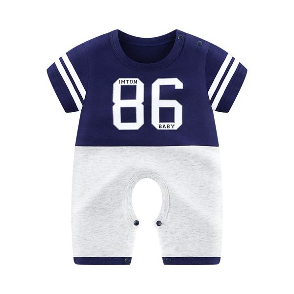 2020 baby clothes jumpsuit crotch hayi cotton short sleeve crawling for newborns 0-3 years old summer clothes, Blue
2020 baby clothes jumpsuit crotch hayi cotton short sleeve crawling for newborns 0-3 years old summer clothes, Blue