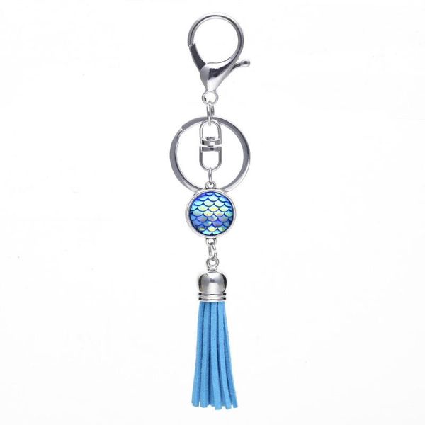 multicolor resin mermaid fish scales and tassel charm keychain fashion bag key accessories diy creative couple jewelry gift, Silver
multicolor resin mermaid fish scales and tassel charm keychain fashion bag key accessories diy creative couple jewelry gift, Silver