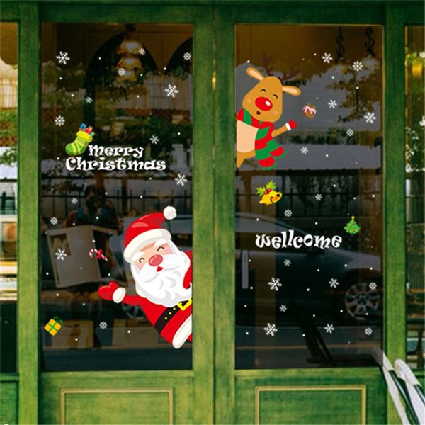 wall stickers christmas removable wall sticker adornment wall glass window decor
wall stickers christmas removable wall sticker adornment wall glass window decor