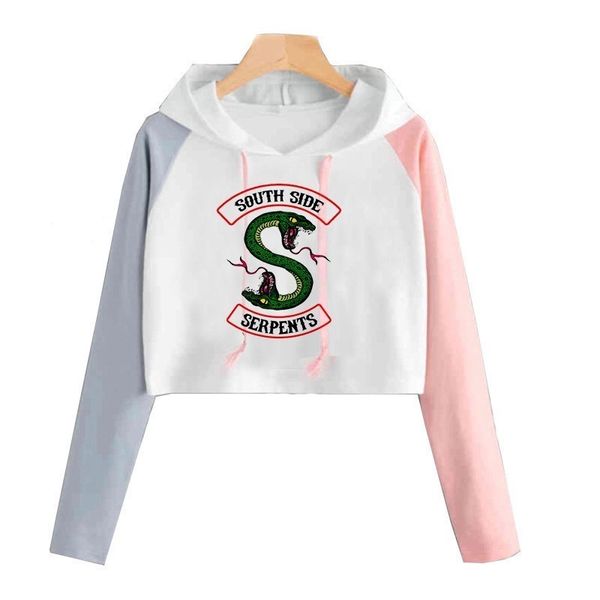 riverdale funny women south side serpents hoodie sweatshirts southside cartoon print hooded pullover tracksuit female hood, Black
riverdale funny women south side serpents hoodie sweatshirts southside cartoon print hooded pullover tracksuit female hood, Black