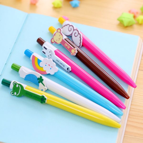 10pcs kawaii animals rainbow 0.5mm blue ink press ballpoint pens gel pen retractable ball pen kids stationery
10pcs kawaii animals rainbow 0.5mm blue ink press ballpoint pens gel pen retractable ball pen kids stationery