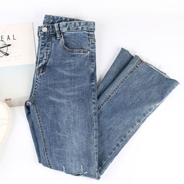 summer women denim flare pants stretch high waisted thin cotton denim pants trousers women skinny hole bleached jeans jumper, Blue
summer women denim flare pants stretch high waisted thin cotton denim pants trousers women skinny hole bleached jeans jumper, Blue