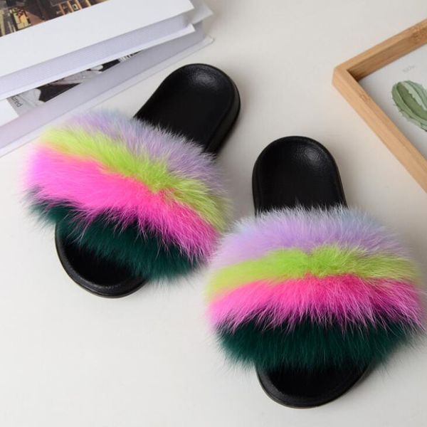 summer women colorful fluffy fur slippers casual striped luxurious furry fur slides holiday plush soft flat beach flip flops, Black
summer women colorful fluffy fur slippers casual striped luxurious furry fur slides holiday plush soft flat beach flip flops, Black