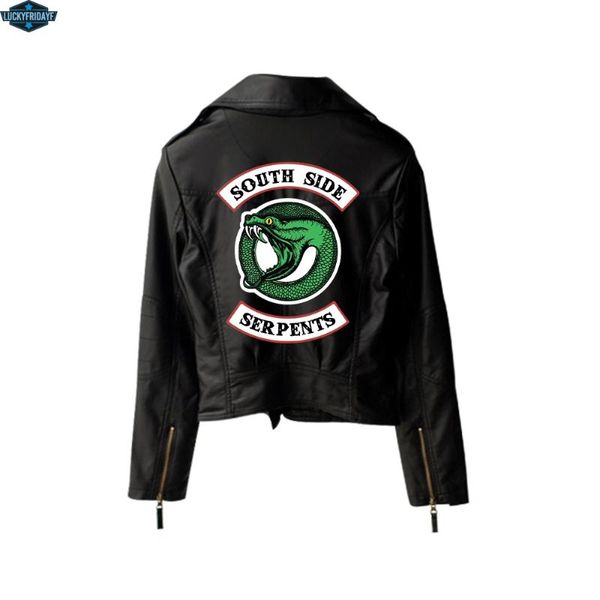 2020 new print riverdale pu print southside riverdale serpents jacket women serpents streetwear leather jacket, Black;brown
2020 new print riverdale pu print southside riverdale serpents jacket women serpents streetwear leather jacket, Black;brown