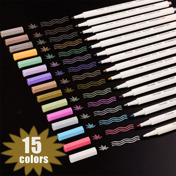 gn 10/12/15/20 30colors metallic marker pen set diy scrapbooking crafts card making drawing pen permanent art marker set
gn 10/12/15/20 30colors metallic marker pen set diy scrapbooking crafts card making drawing pen permanent art marker set