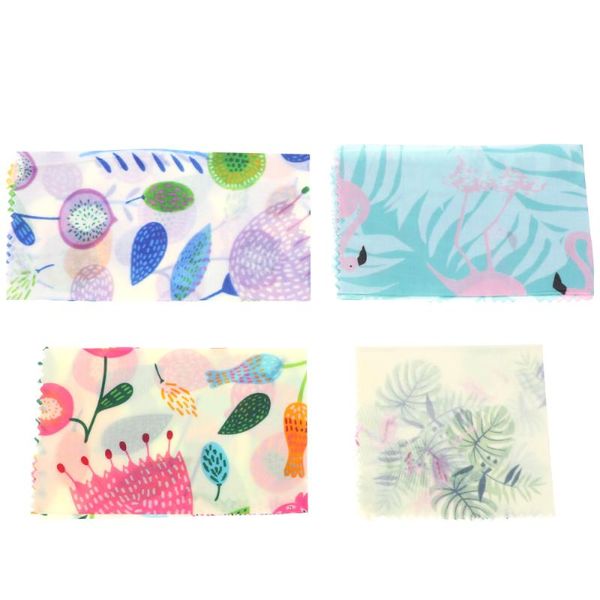4pcs beeswax wraps reusable packing cloth preservation cloth organic cotton reusable for home kitchen restaurant
4pcs beeswax wraps reusable packing cloth preservation cloth organic cotton reusable for home kitchen restaurant