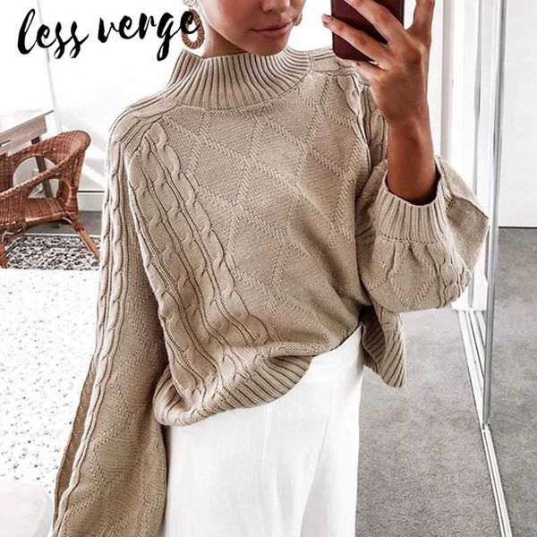 lessverge green knitted pullover sweater female lantern sleeve black oversized sweater winter clothes women knitted sweaters, White;black
lessverge green knitted pullover sweater female lantern sleeve black oversized sweater winter clothes women knitted sweaters, White;black