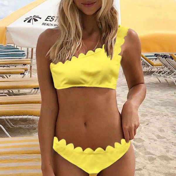 womail 2020 women solid color one shoulder wavy bikini set swimwear beach swimsuit bathing suit women biquini bikini set
womail 2020 women solid color one shoulder wavy bikini set swimwear beach swimsuit bathing suit women biquini bikini set