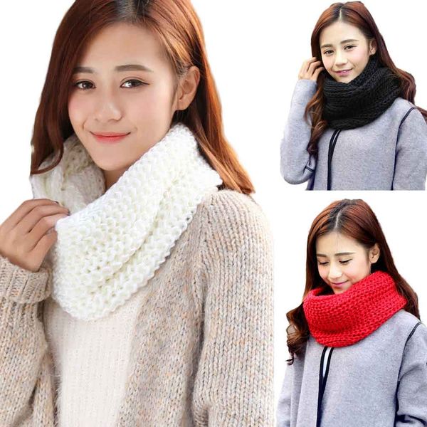 knitted warm wraps 2019 winter scarf elegant fashion warm knit neck circle wool blend cowl snood multi-purpose wool scarf, Blue;gray
knitted warm wraps 2019 winter scarf elegant fashion warm knit neck circle wool blend cowl snood multi-purpose wool scarf, Blue;gray