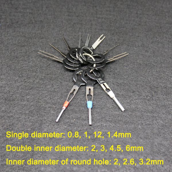 18 pcs car wire harness plug terminal extraction pick connector pin remove tool set cun 668
18 pcs car wire harness plug terminal extraction pick connector pin remove tool set cun 668