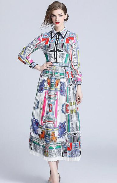 2019 fashion waist pleated dress new spring street style dresses positioning printing lapel neck long-sleeved, Black;pink
2019 fashion waist pleated dress new spring street style dresses positioning printing lapel neck long-sleeved, Black;pink