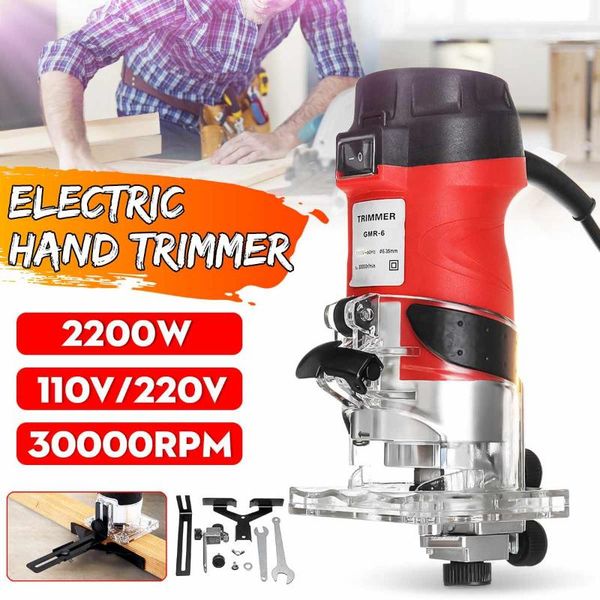 220v/110v electric hand trimmer 1/4inch wood laminator router trimming carving milling machine diy wood woodworking power tools
220v/110v electric hand trimmer 1/4inch wood laminator router trimming carving milling machine diy wood woodworking power tools