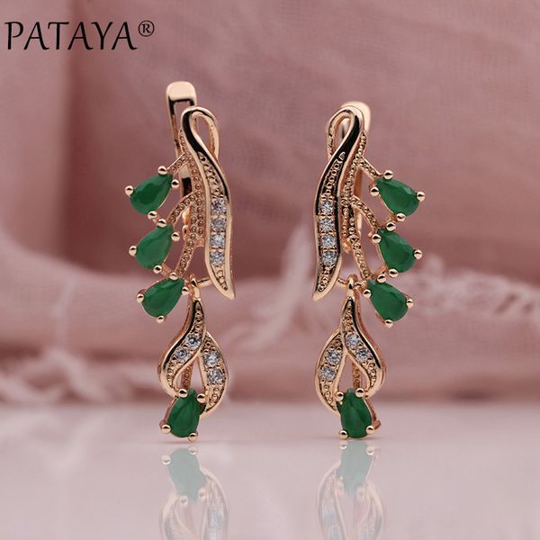 pataya 328 anniversary 585 rose gold multicolor water drop natural zircon wedding party fine jewelry women long dangle earrings, Golden
pataya 328 anniversary 585 rose gold multicolor water drop natural zircon wedding party fine jewelry women long dangle earrings, Golden