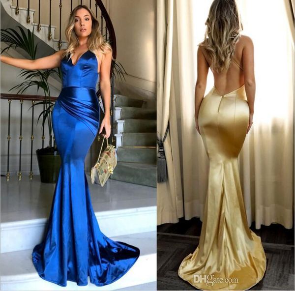 v neck gold mermaid prom dresses backless spaghetti strap custom made long evening dresses long bridesmaid dresses formal party wear, Black;red
v neck gold mermaid prom dresses backless spaghetti strap custom made long evening dresses long bridesmaid dresses formal party wear, Black;red