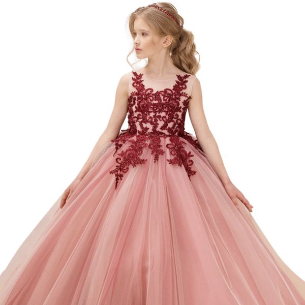 kids dress for girls wedding flower girl dress beauty pageant elegant princess embroidered gown girls birthday party prom, Red;yellow
kids dress for girls wedding flower girl dress beauty pageant elegant princess embroidered gown girls birthday party prom, Red;yellow