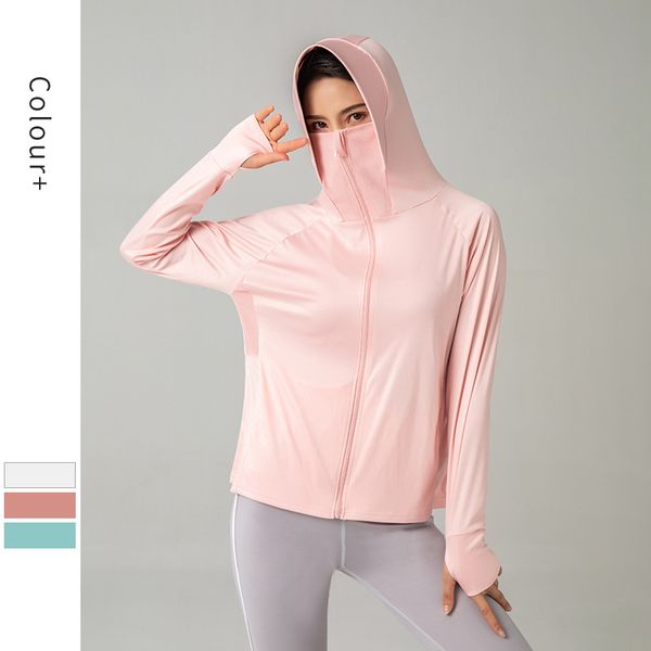 running jackets women's sport clothing comfortable breathable long sleeve sunscreen fitness coat, Black;red
running jackets women's sport clothing comfortable breathable long sleeve sunscreen fitness coat, Black;red