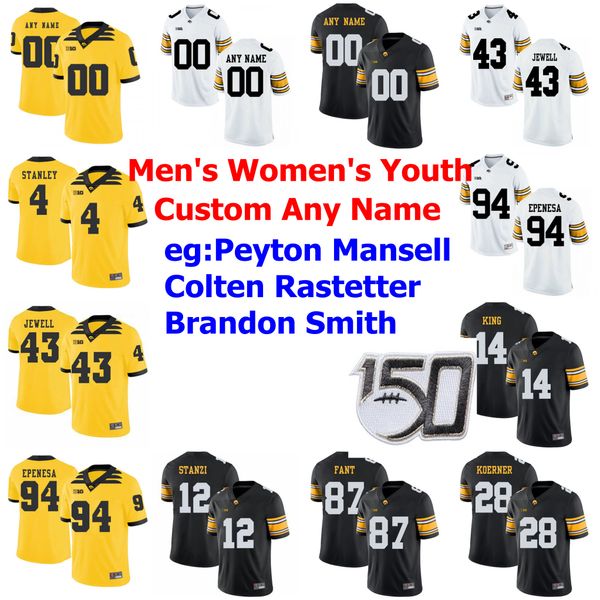 iowa hawkeyes college football jerseys women mekhi sargent jersey josh jackson smith-marsette colten rastetter brandon smith custom stitched, Black
iowa hawkeyes college football jerseys women mekhi sargent jersey josh jackson smith-marsette colten rastetter brandon smith custom stitched, Black
