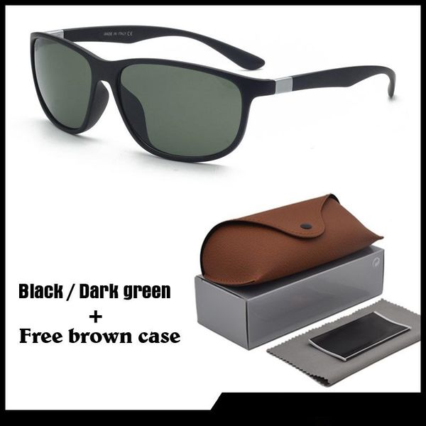 1pcs fashion brand designer sunglasses men women driving glasses uv protection sport vintage sun glasses retro eyewear with brown cases, White;black
1pcs fashion brand designer sunglasses men women driving glasses uv protection sport vintage sun glasses retro eyewear with brown cases, White;black