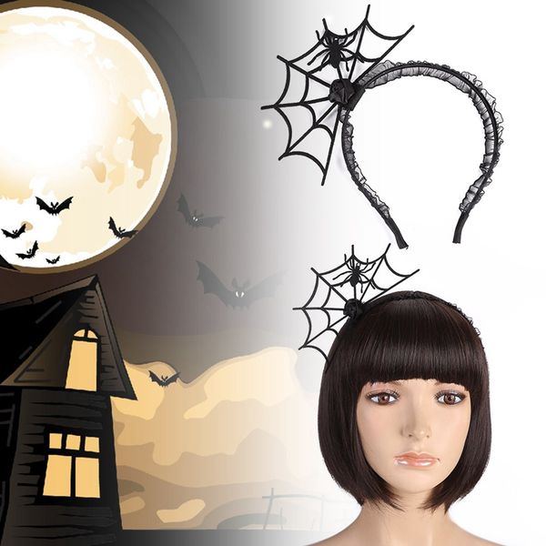 2019 fashion cool spider web design halloween headband prom cosplay night ornament hairband hair hoop jewelry for women girls, Slivery;white
2019 fashion cool spider web design halloween headband prom cosplay night ornament hairband hair hoop jewelry for women girls, Slivery;white