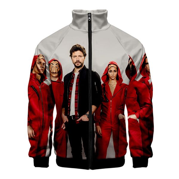money heist active coat men outdoor tracksuits spring printing hoodies fashion hip hop wear autumn la casa de papel sport jackets, Blue;black
money heist active coat men outdoor tracksuits spring printing hoodies fashion hip hop wear autumn la casa de papel sport jackets, Blue;black