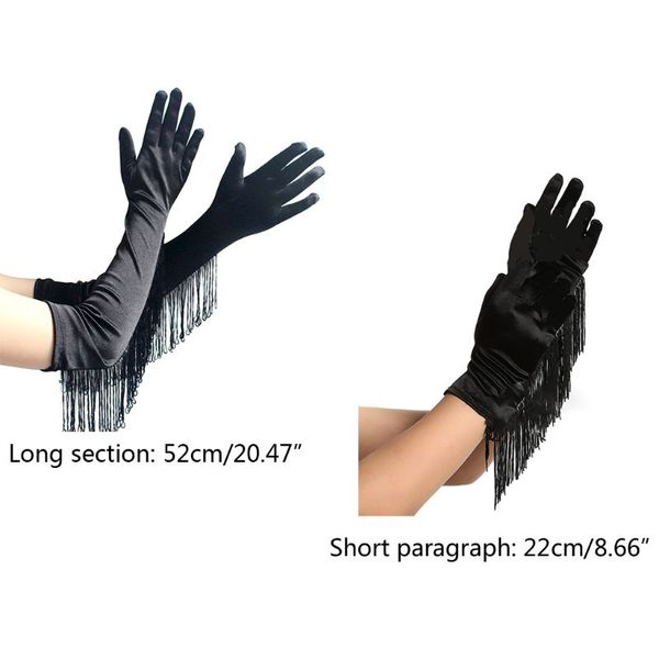 women long gloves party latin dance ceremonial tassel satin glove and brand new, Blue;gray
women long gloves party latin dance ceremonial tassel satin glove and brand new, Blue;gray