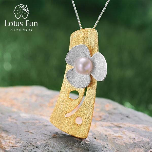 lotus fun real 925 sterling silver natural pearl 18k gold fine jewelry fresh clover flower pendant without necklace for women cj191128
lotus fun real 925 sterling silver natural pearl 18k gold fine jewelry fresh clover flower pendant without necklace for women cj191128