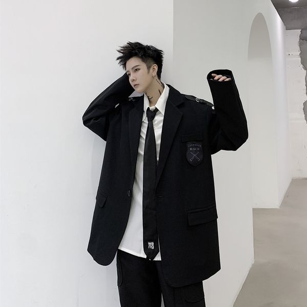 мужчины япония harajuku street style college повседневный костюм blazer куртки шинель весна осень мужской костюм пальто верхняя одежда, White;black
мужчины япония harajuku street style college повседневный костюм blazer куртки шинель весна осень мужской костюм пальто верхняя одежда, White;black