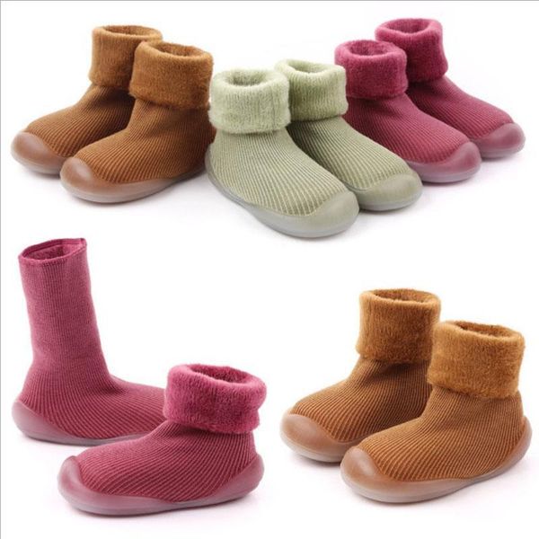 baby boys girls sock shoes non-slip floor socks prewalker keep warm soft rubber sole toddler shoes long tube baby boots
baby boys girls sock shoes non-slip floor socks prewalker keep warm soft rubber sole toddler shoes long tube baby boots