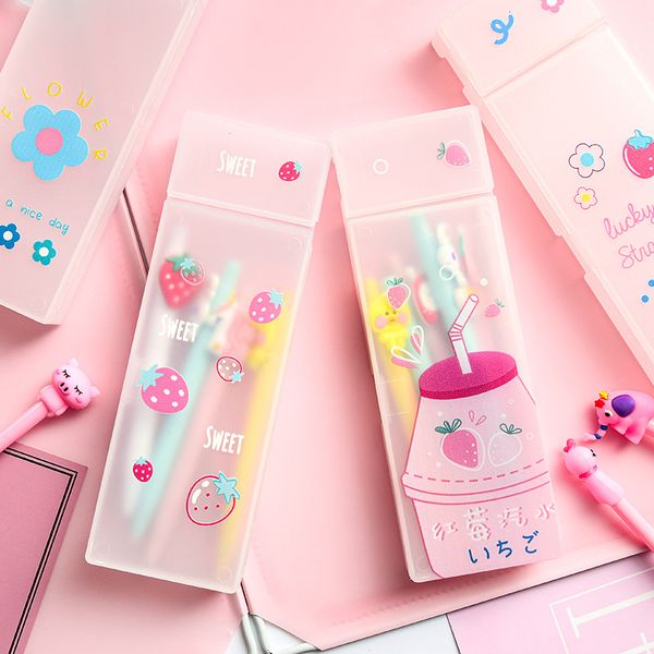 kawaii sweet girly dull polish pp pencil box cartoon large capacity pencil bag stationery storage organizer case school supply
kawaii sweet girly dull polish pp pencil box cartoon large capacity pencil bag stationery storage organizer case school supply