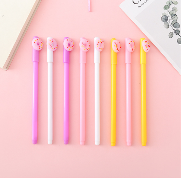 100pcs/lot wholesale cute doughnut gel pen creative student writing tool office neutral pen black 0.5mm stationery gp738
100pcs/lot wholesale cute doughnut gel pen creative student writing tool office neutral pen black 0.5mm stationery gp738