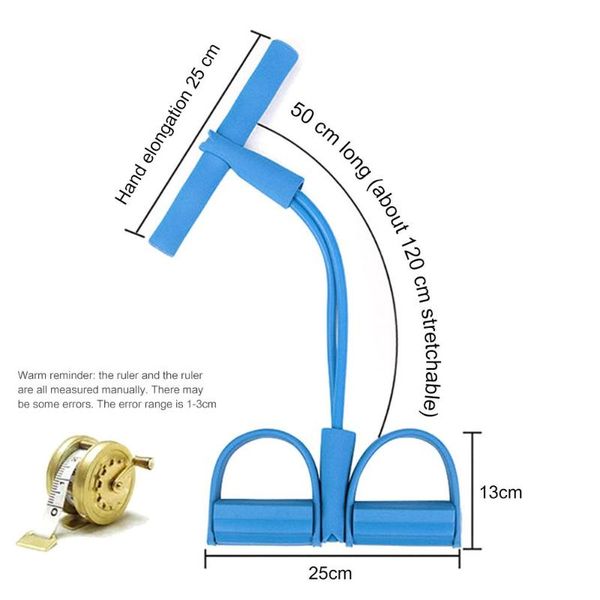 foot pedal pull rope wear-resistant 2 tube resistance band foot pedal exerciser sit-up pull rope yoga equipment
foot pedal pull rope wear-resistant 2 tube resistance band foot pedal exerciser sit-up pull rope yoga equipment